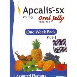 Апкалис (Tadalafil) 7x20mg гелчета Апкалис (Tadalafil) 7x20mg гелчета